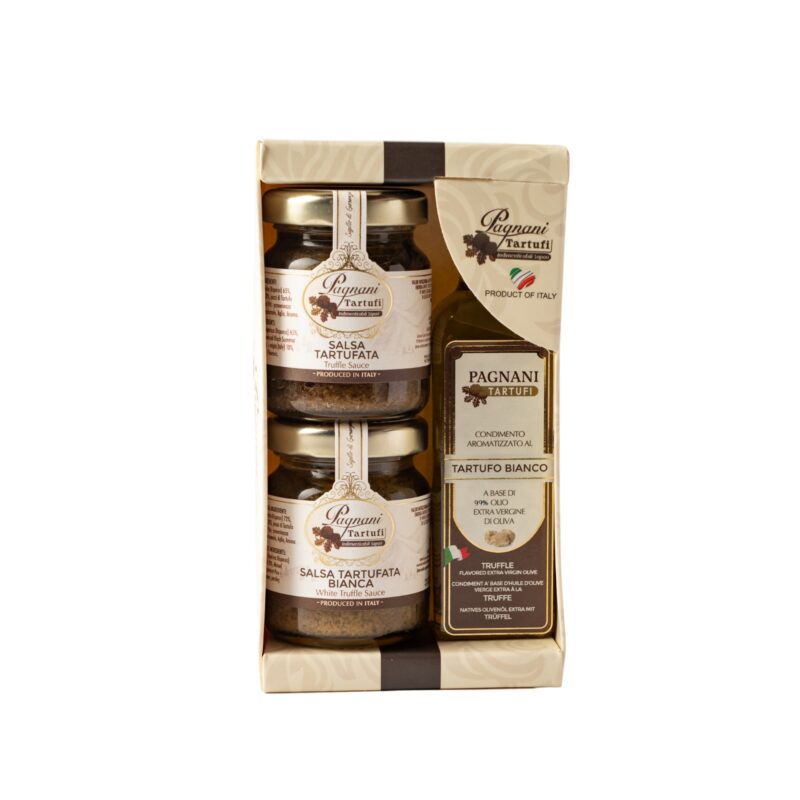 Confezione Regalo - 2 vasi + Olio al Tartufo Bianco