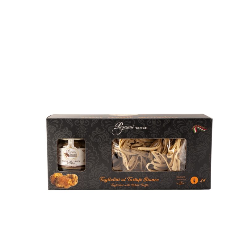 Tagliolini al Tartufo Bianco + salsa Tartufata Bianca da 50g